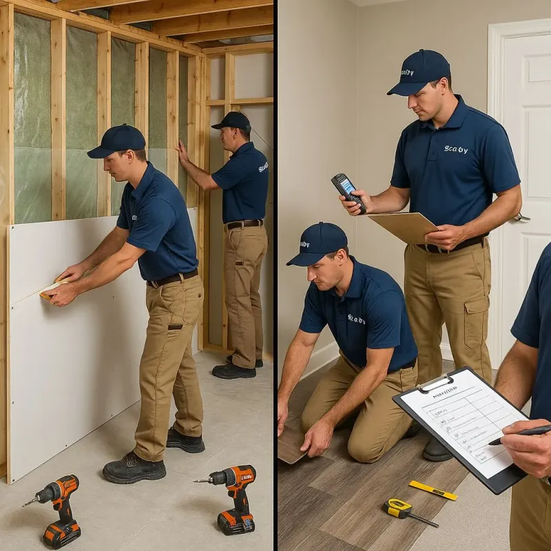 Repairs and Reconstruction process in Revere, MA
